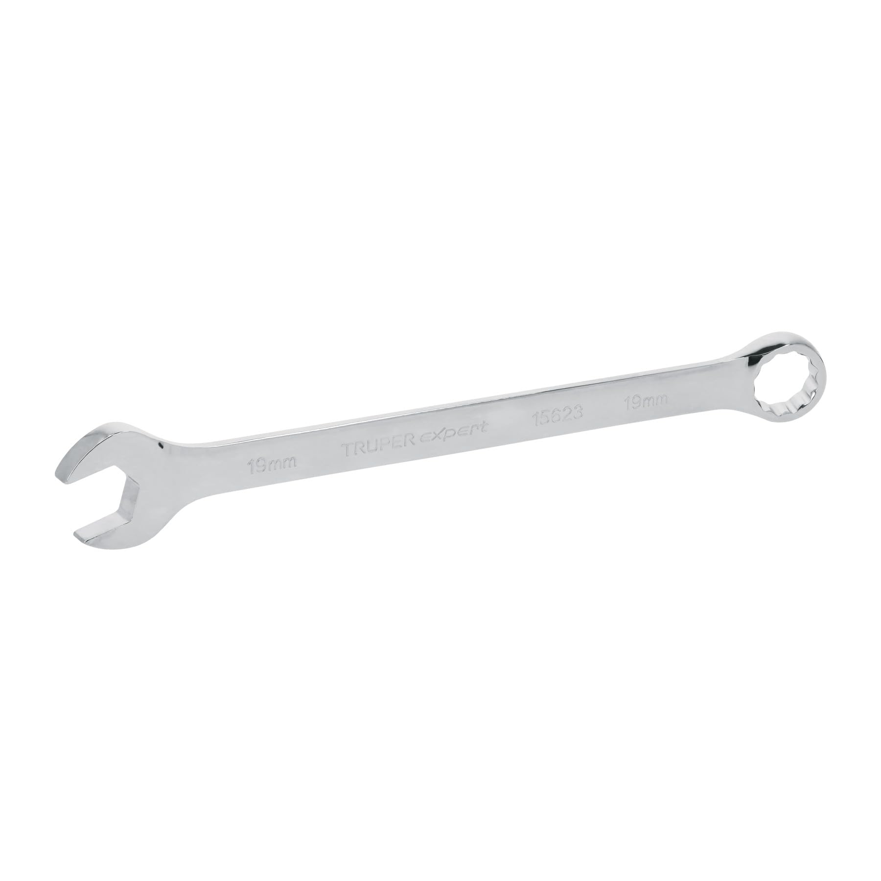 Truper Expert LL-2019M, Llave combinada, extralarga, milimétrica, 19 x 278 mm
