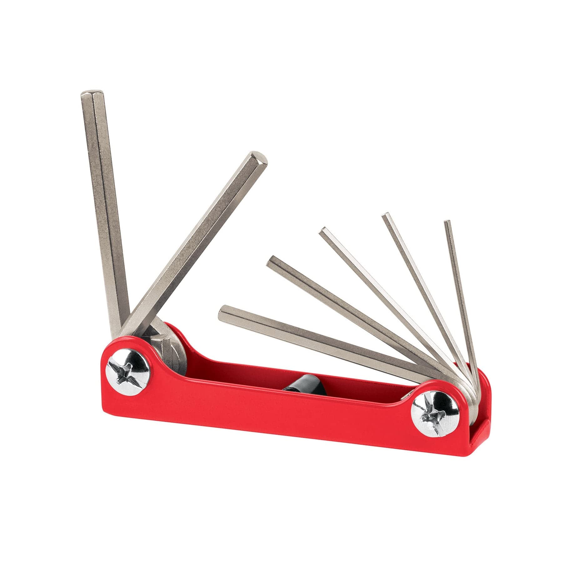 Truper ALL-7P, Juego de 7 llaves Allen standard tipo navaja, cuerpo de lámina