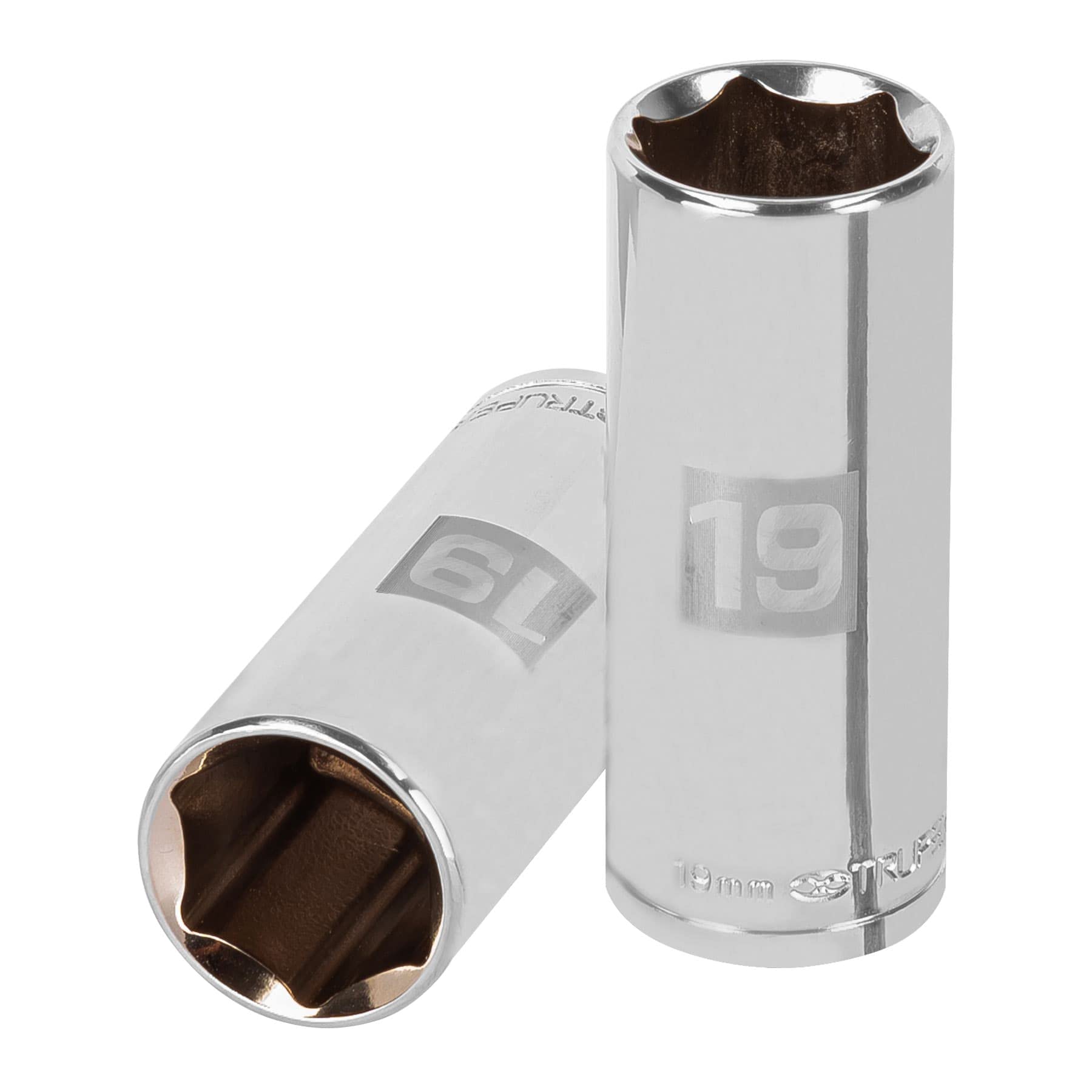 Truper D-3819-HM-L, Dado largo de 6 puntas mm, 19 mm, cuadro 3/8″