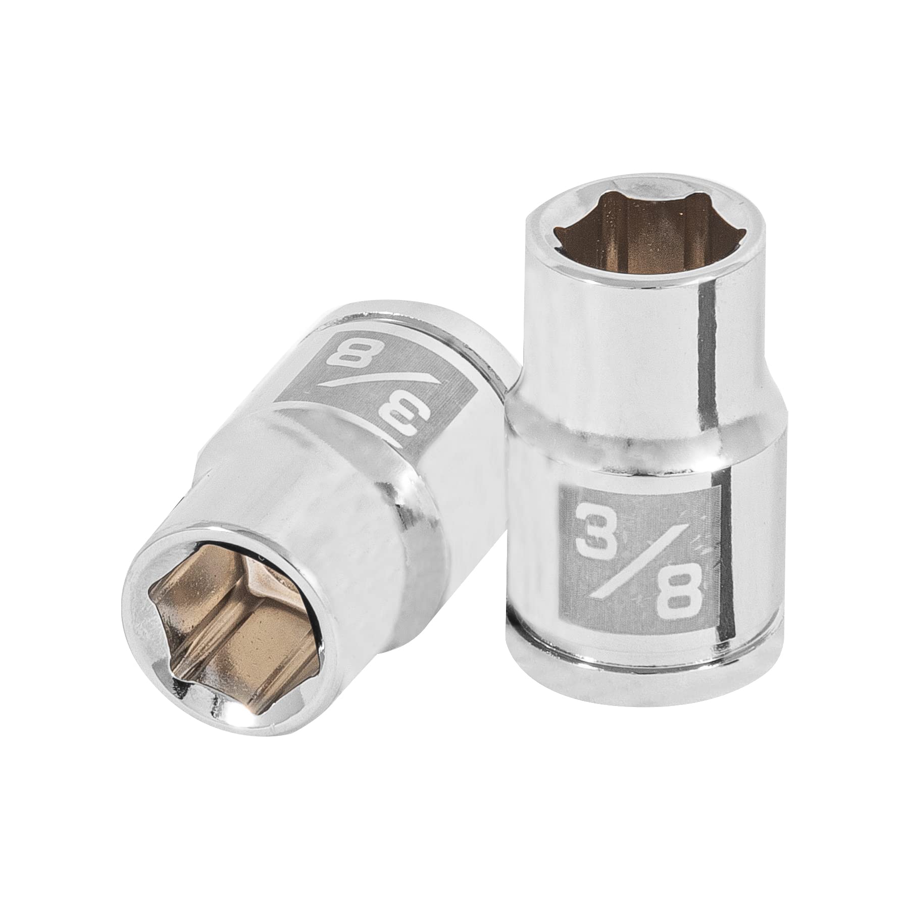 Truper D-3812-H, Dado de 6 puntas, cuadro 3/8″ de 3/8″