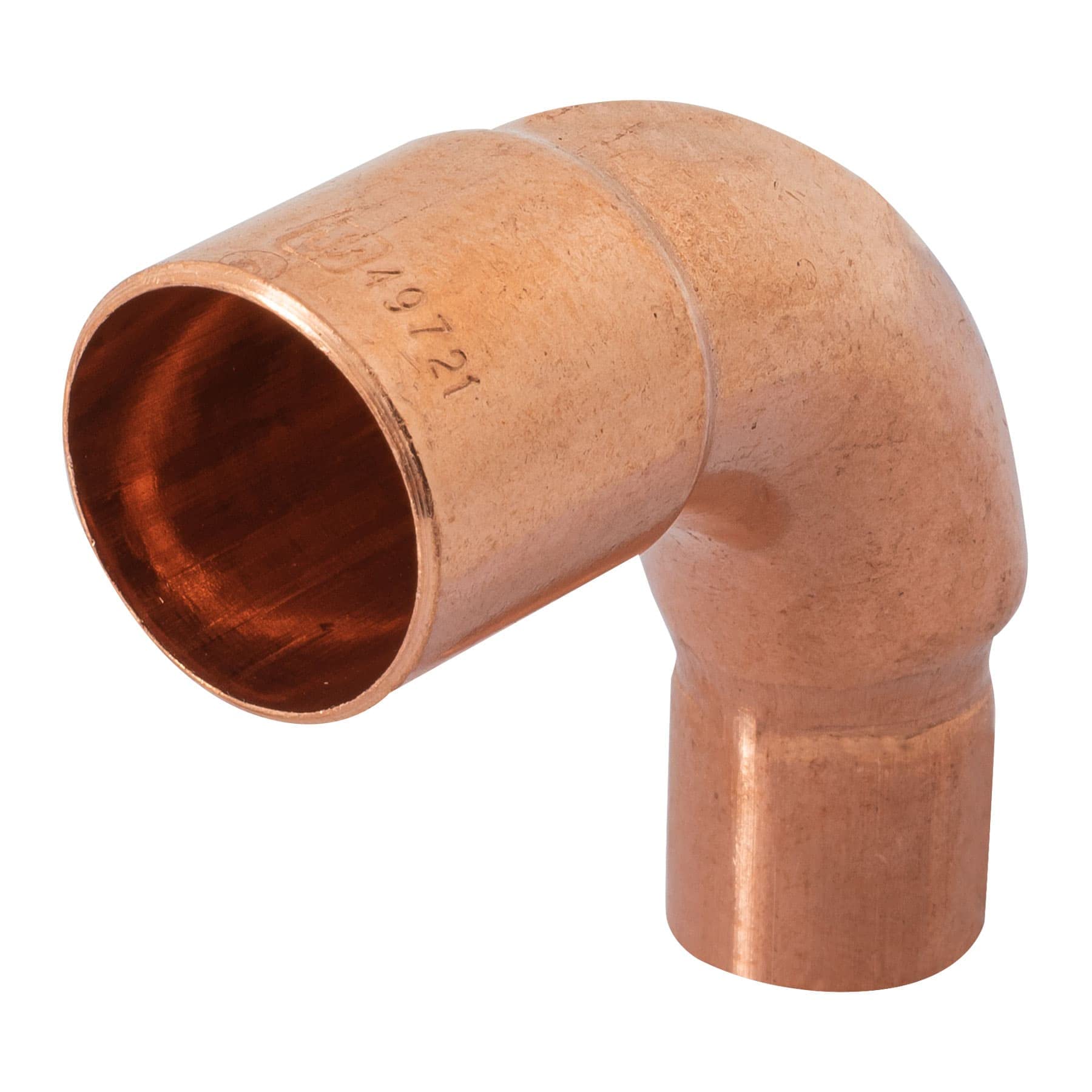 Foset CC-521, Codo 90° reducción de 3/4″ x 1/2″, cobre a cobre