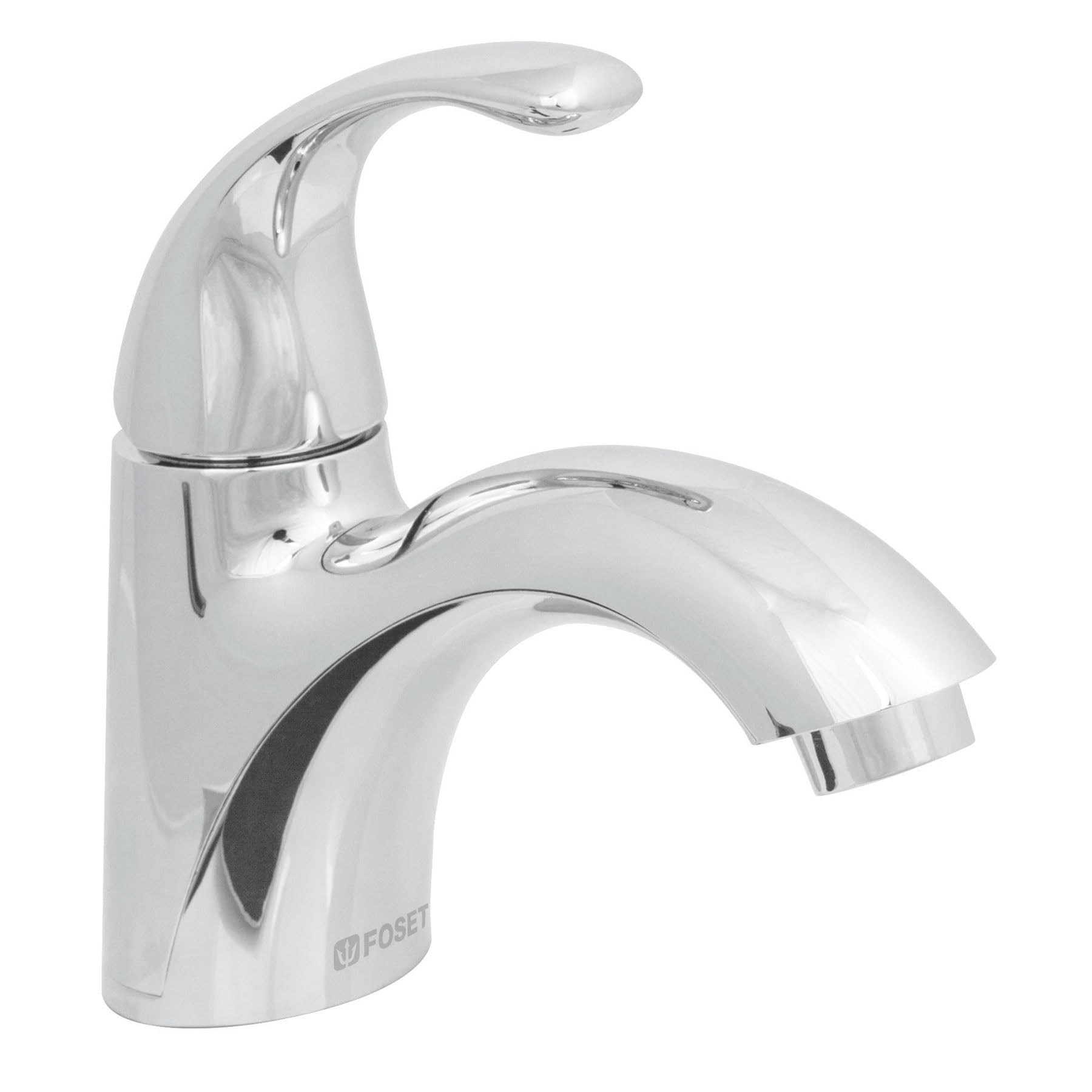 Foset Aero AEM-45, Monomando corto para lavabo maneral metálico tipo palanca