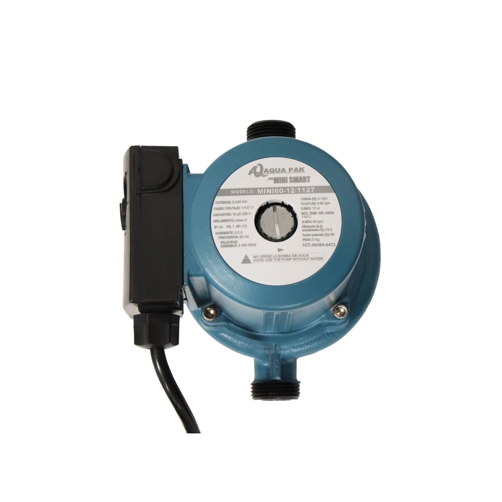 Bomba presurizadora automática Aqua Pak MINI60-12/1127