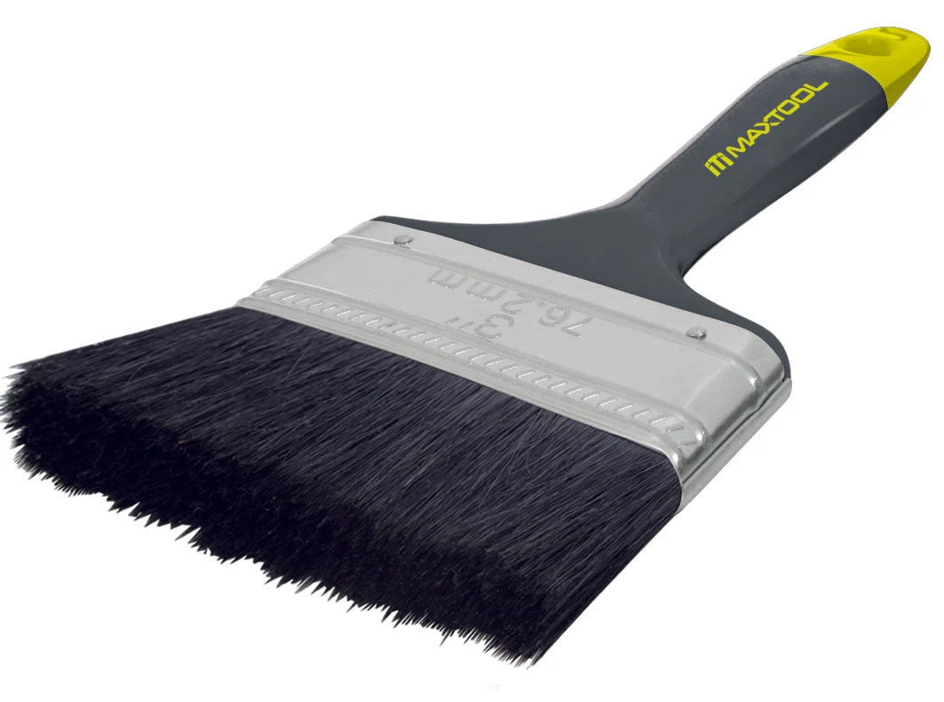 Brocha MAXTOOL 1-1/2″ mango plástico corte recto